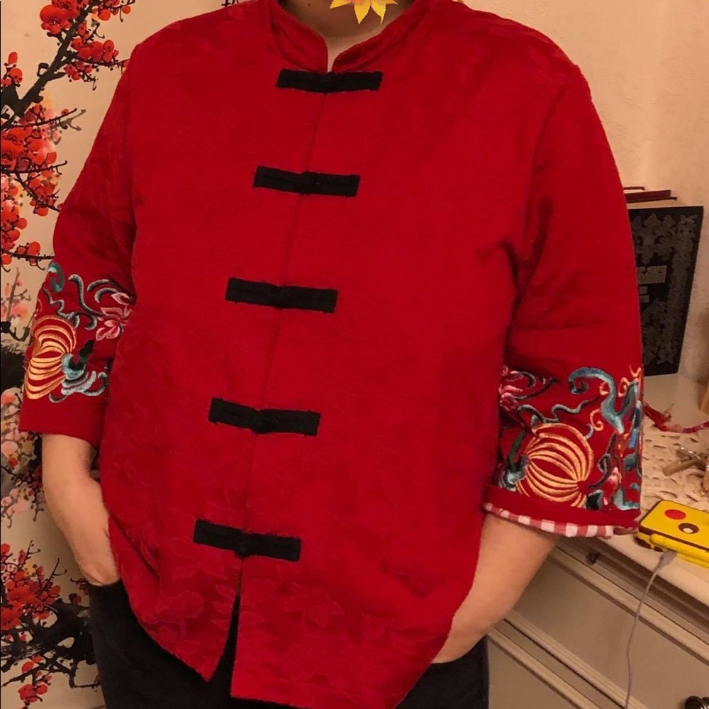 Chinese style blouse